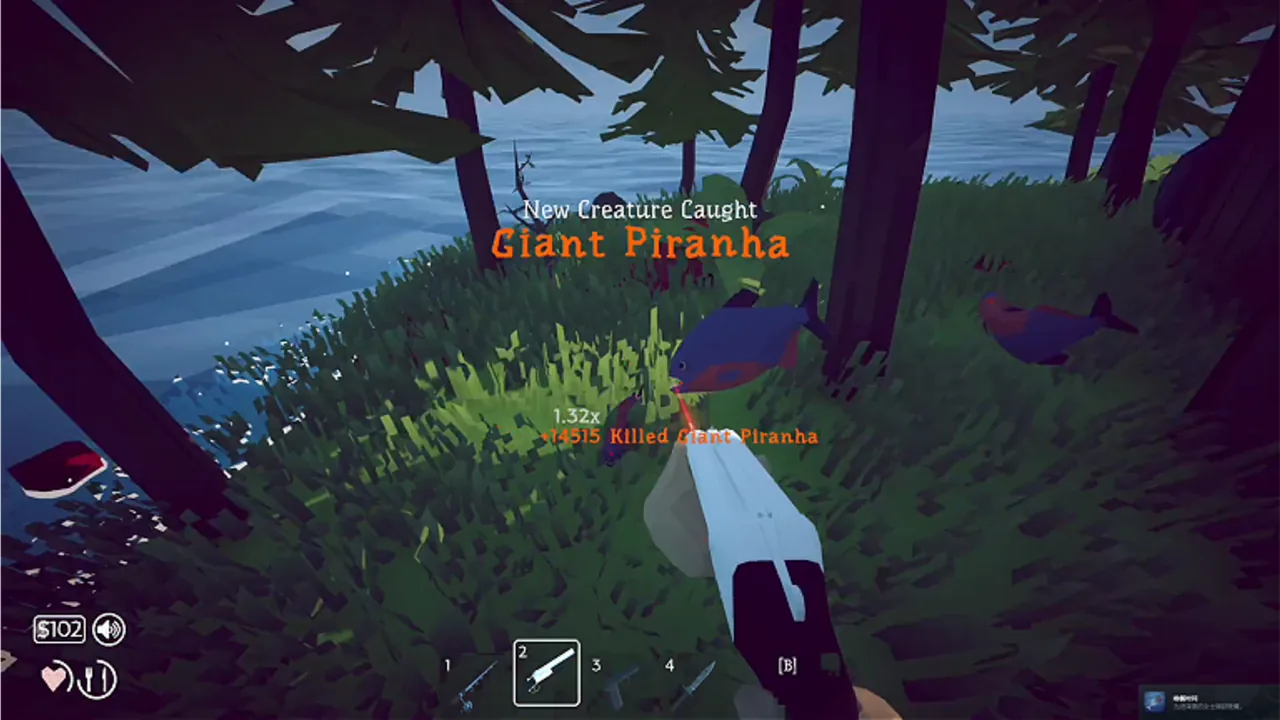 Eliminate every remaining small piranha after defeating the boss