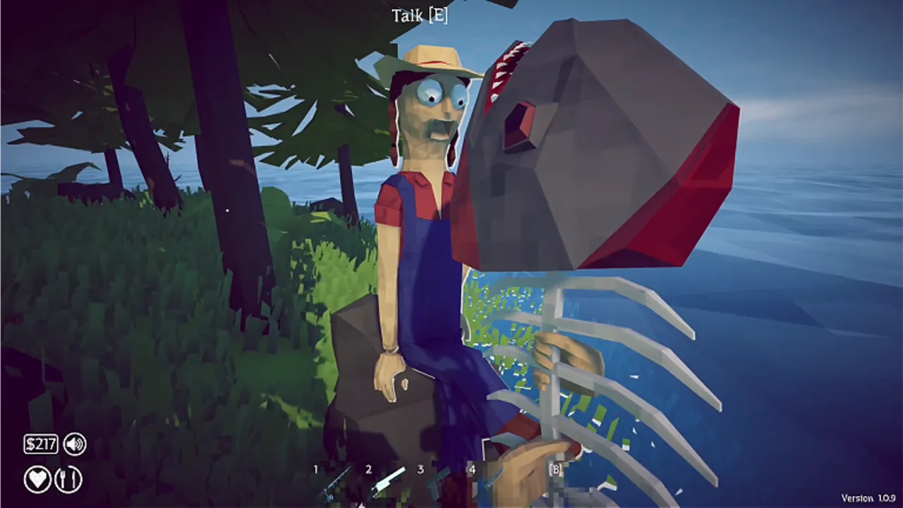 Carry the skeleton back to the woman who gave you the leech bait