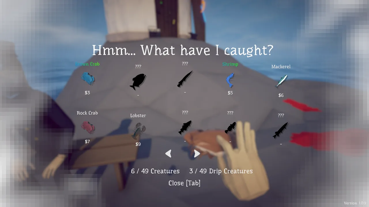 Open the creature journal in-game prompt